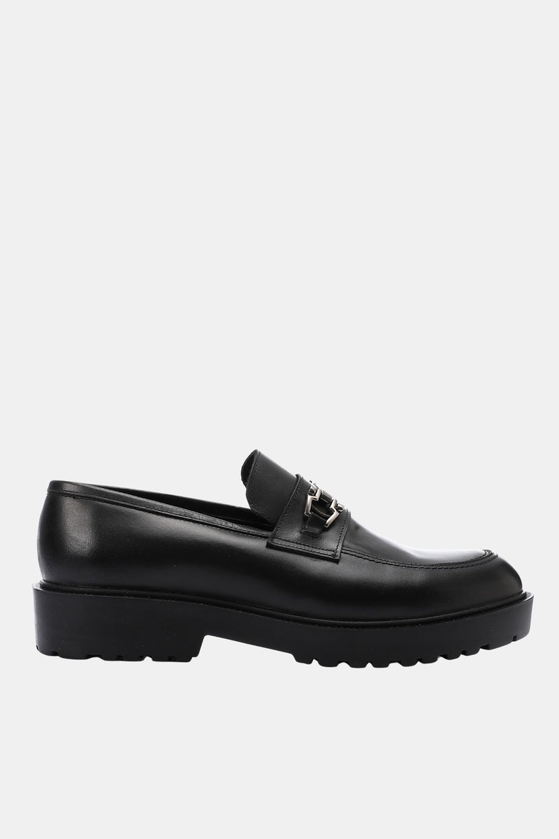 Black Chain Loafer
