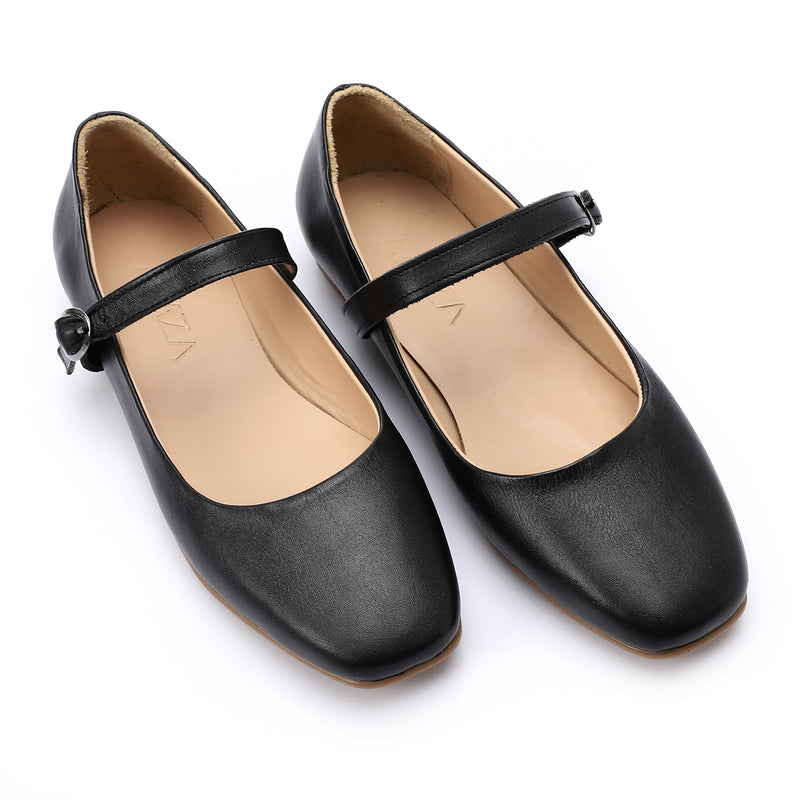 Leather Comfort Black