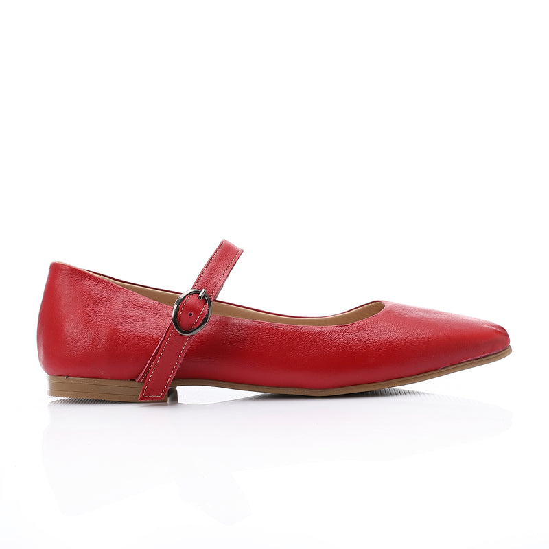 Leather Comfort Red