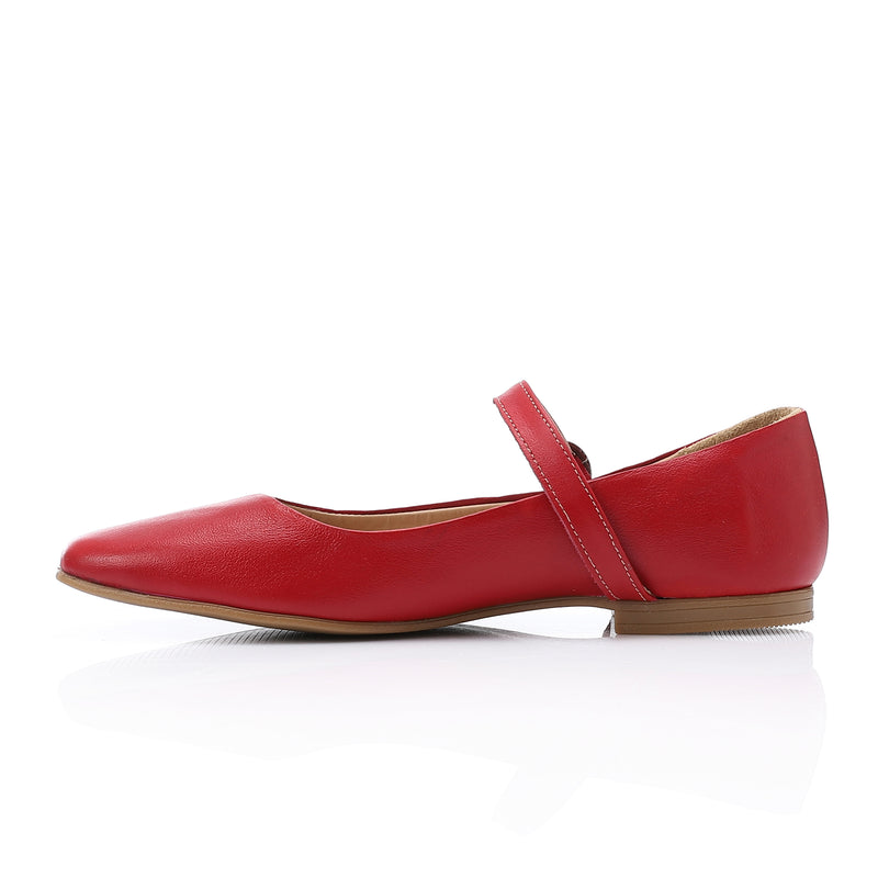 Leather Comfort Red