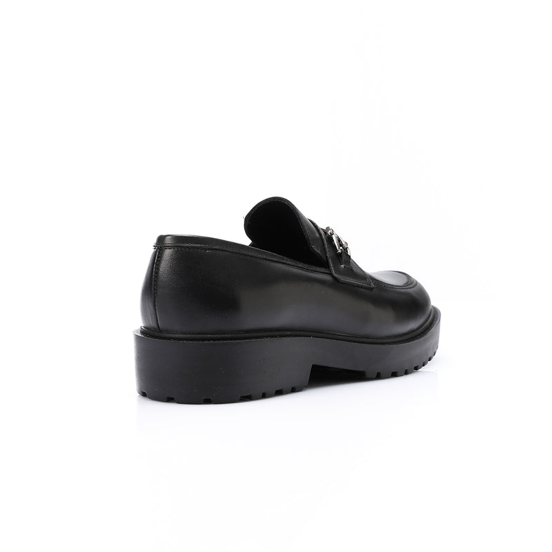 Black Chain Loafer