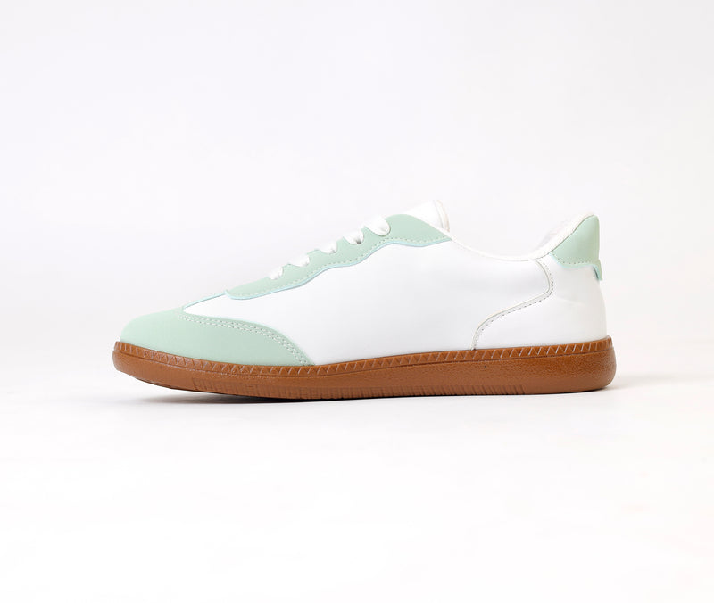 Retro Green Stripes Sneaker