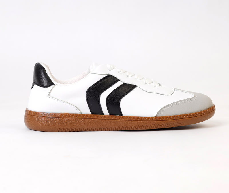 Retro Stripes Dual-Tone Sneaker