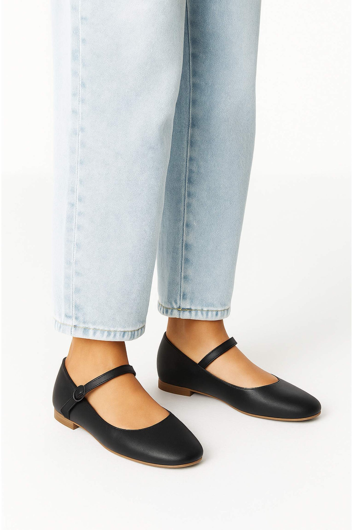 Leather Comfort Black - Amza - 37