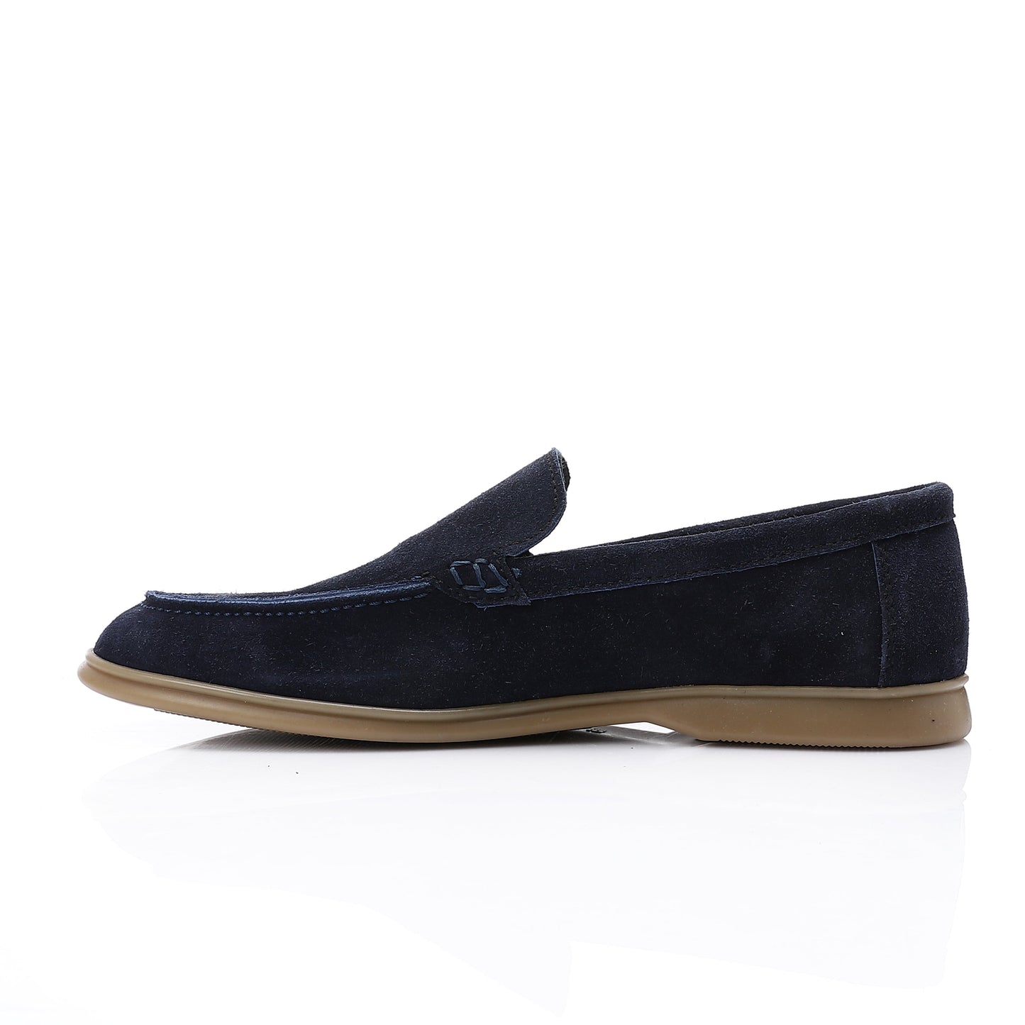 Navy Mariner Classic Loafer - Amza - 41