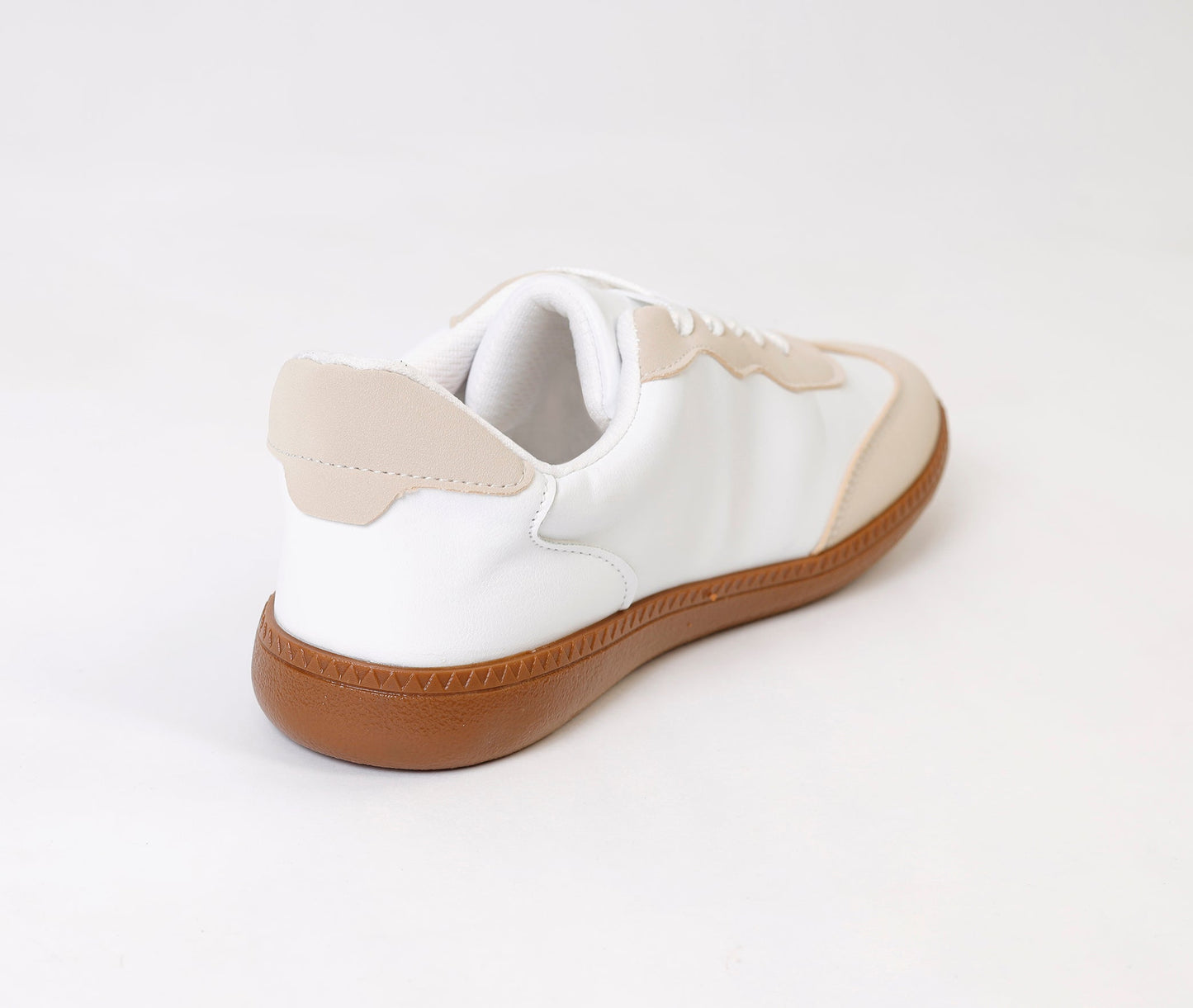 Retro Stripes Beige Sneaker - Amza - 37