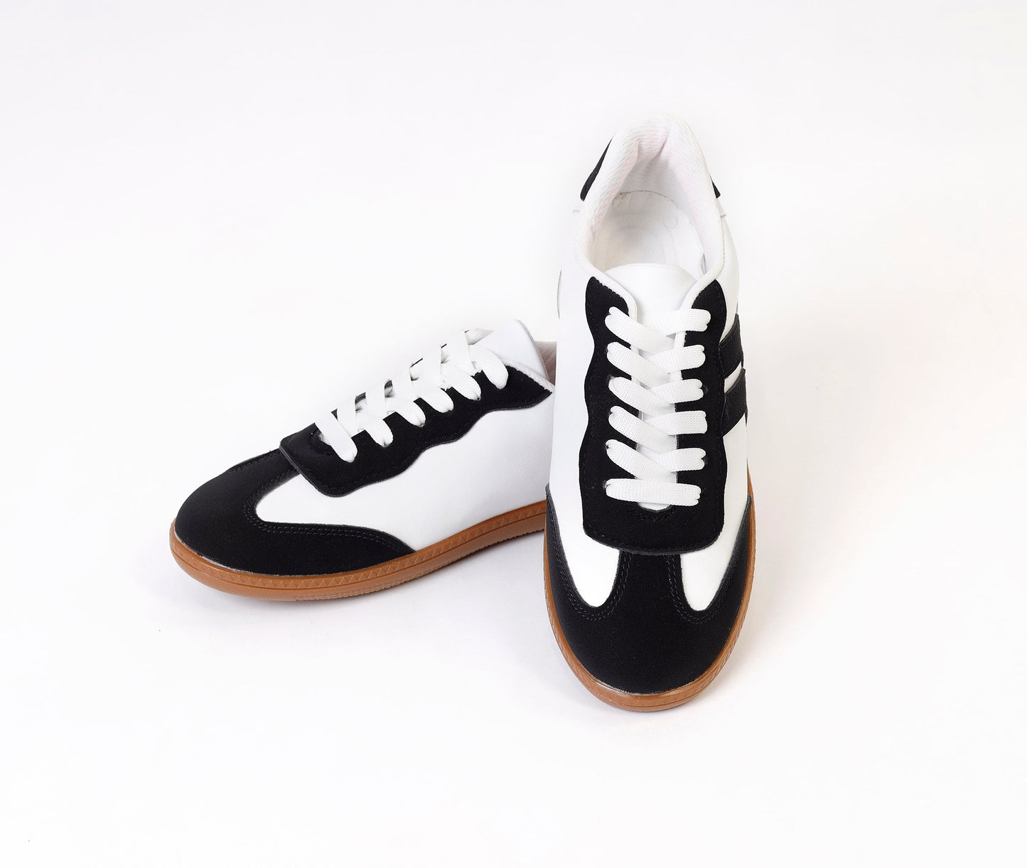 Retro Stripes Black Sneaker - Amza - 37