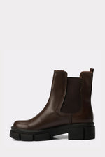 PREMIUM LEATHER BROWN CHELSEA BOOTS