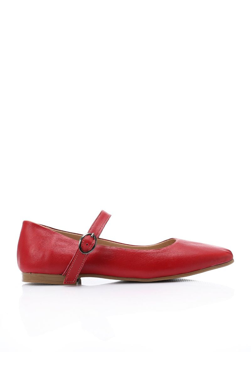 LEATHER COMFORT RED