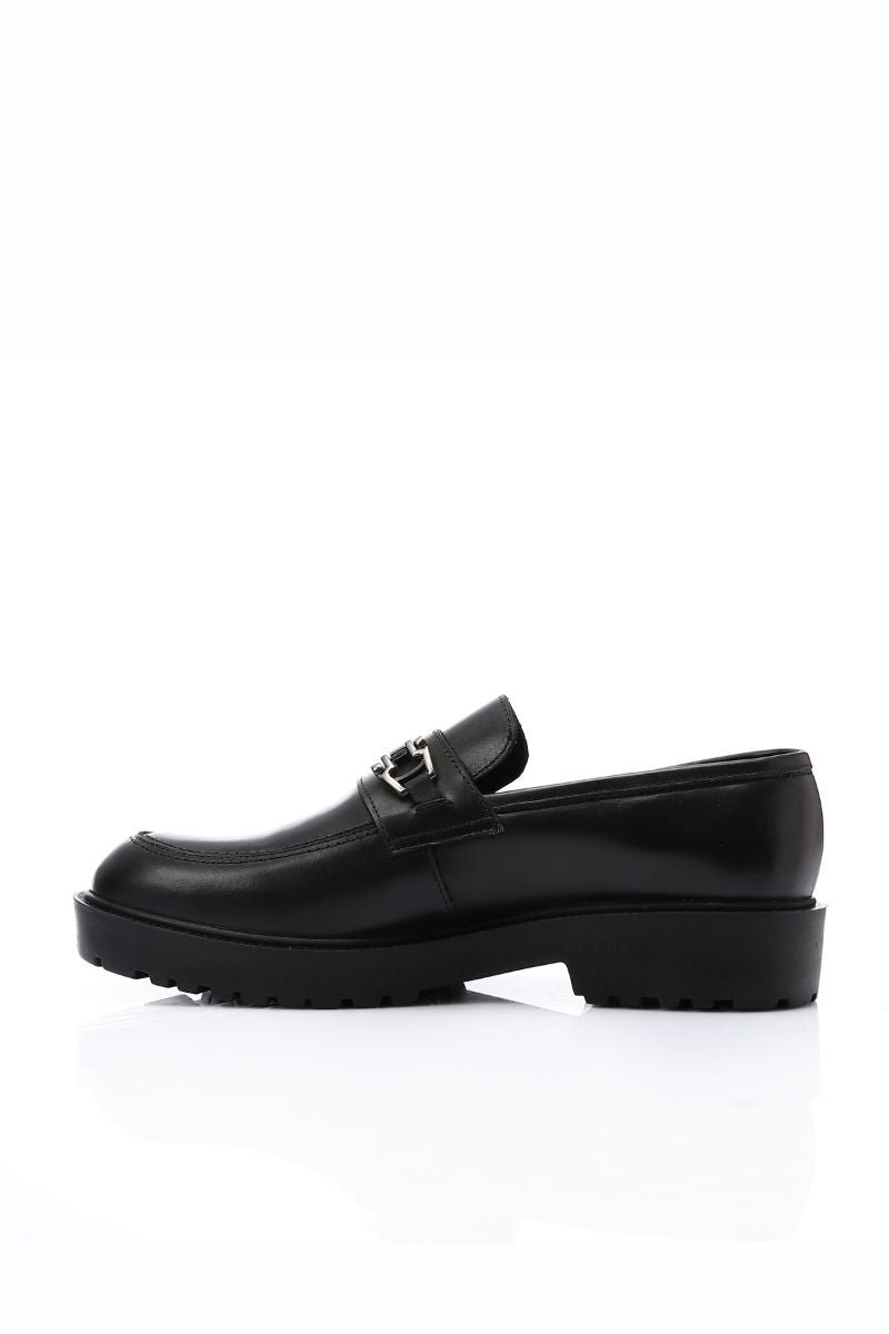 BLACK CHAIN LOAFER