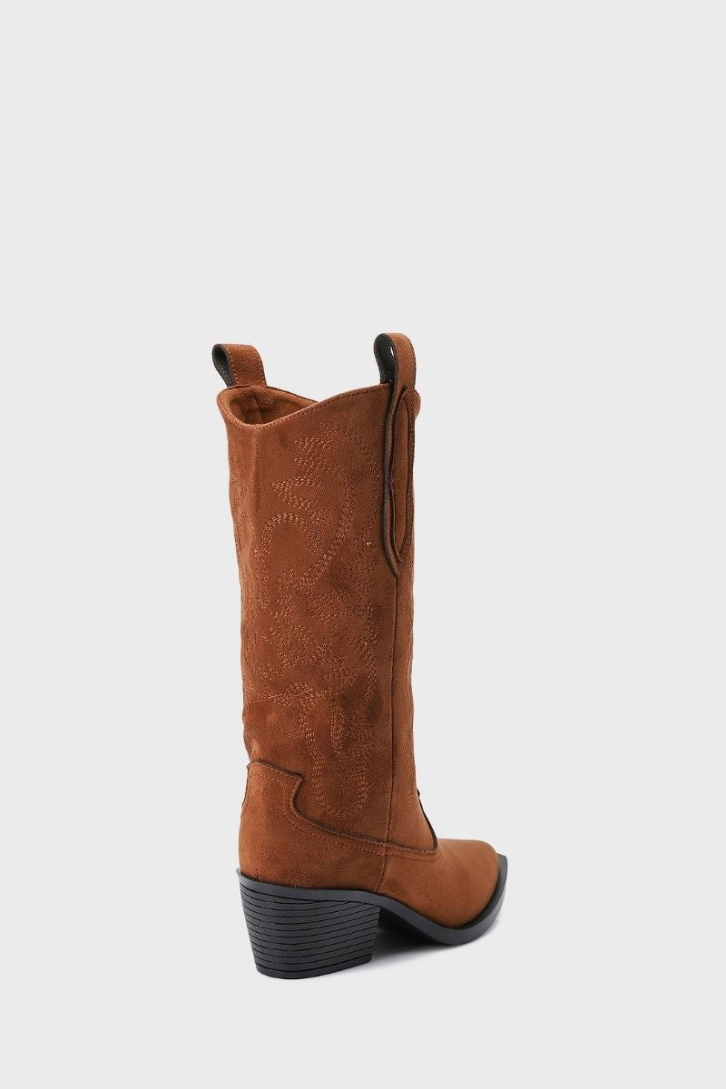 EMBROIDERED HAVAN COWBOY BOOTS