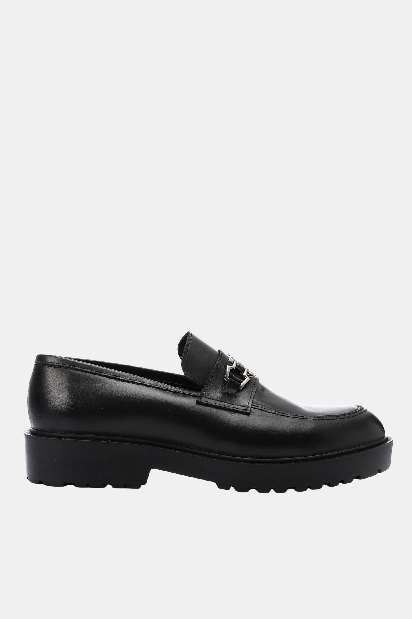 Black Chain Loafer