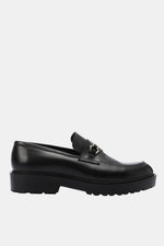 Black Chain Loafer