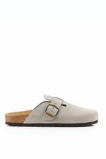 Premium Suede Grey Clogs