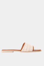 Natural Weave Slide Beige