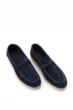 PREMIUM NAVY TASSEL LOAFERS