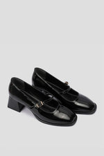 BLACK MARY JANE PUMPS