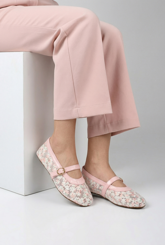 PINK BLOOMY MARY JANE