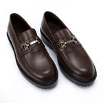 Brown Chain Loafer