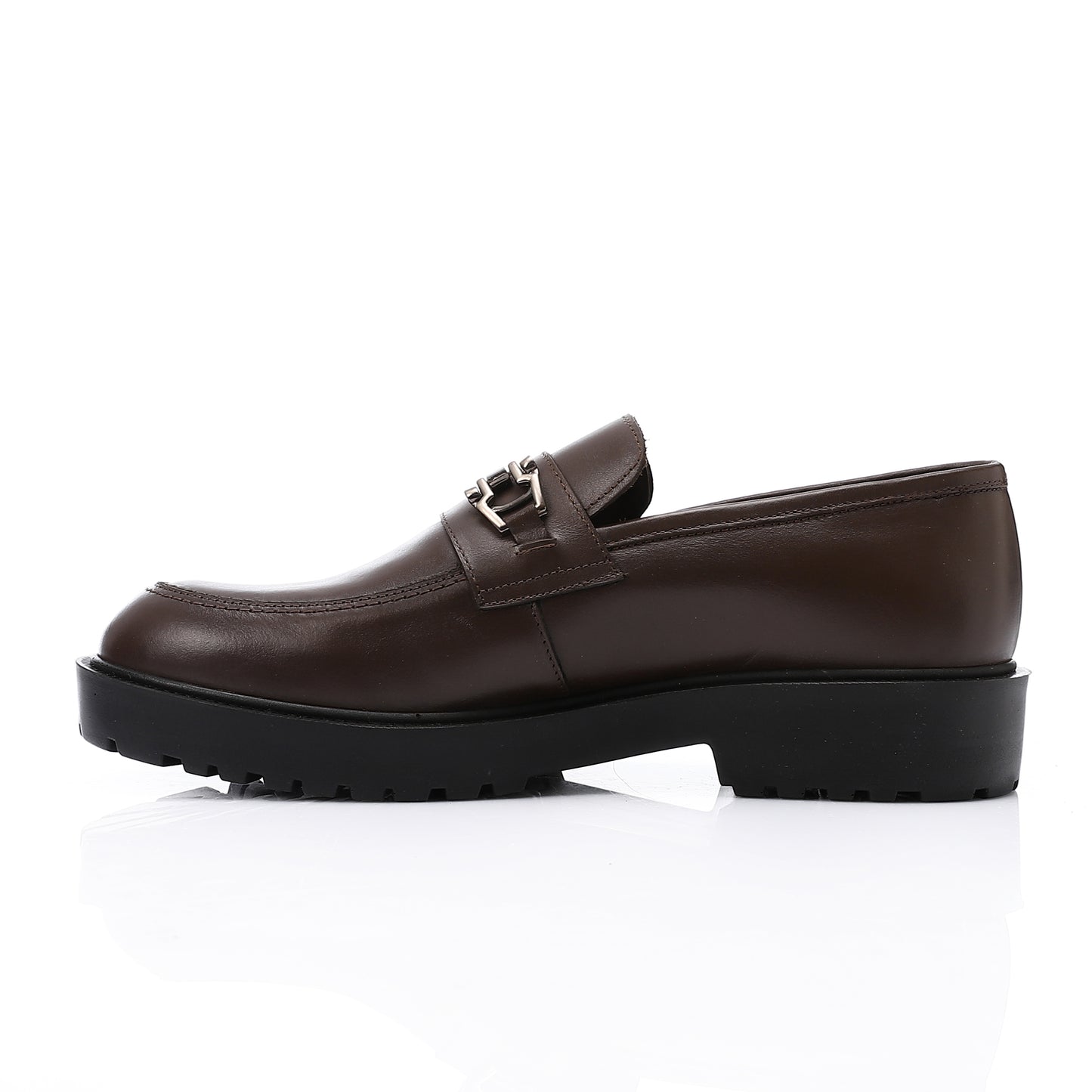 Brown Chain Loafer