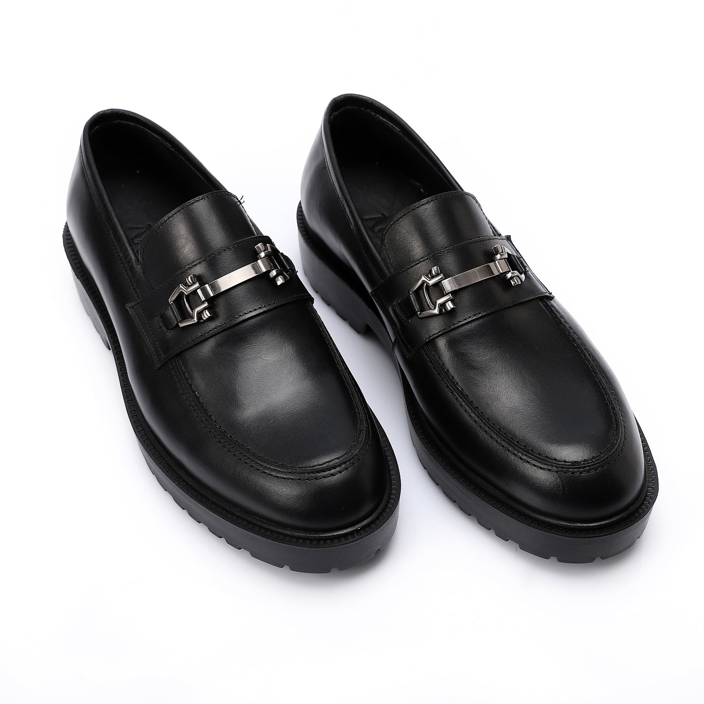 Black Chain Loafer