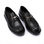 Black Chain Loafer