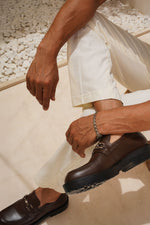 Brown Chain Loafer