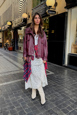 EMBROIDERED BEIGE COWBOY BOOTS