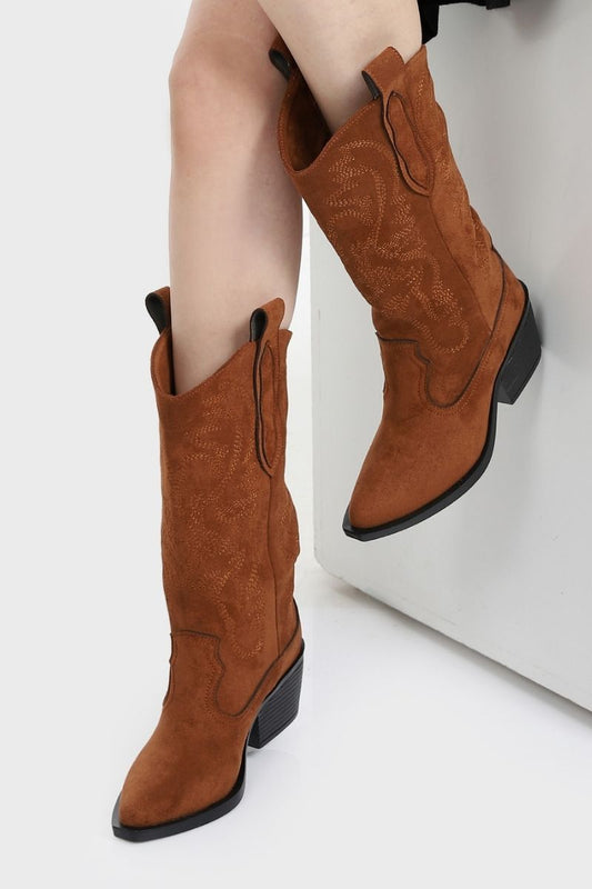 Embroidered Havan Cowboy Boots