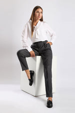 BLACK VERNE LEATHER PENNY LOAFERS