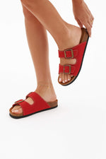 Red Riviera Buckle