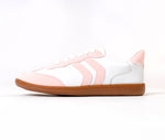 Retro Pink Stripes Sneaker