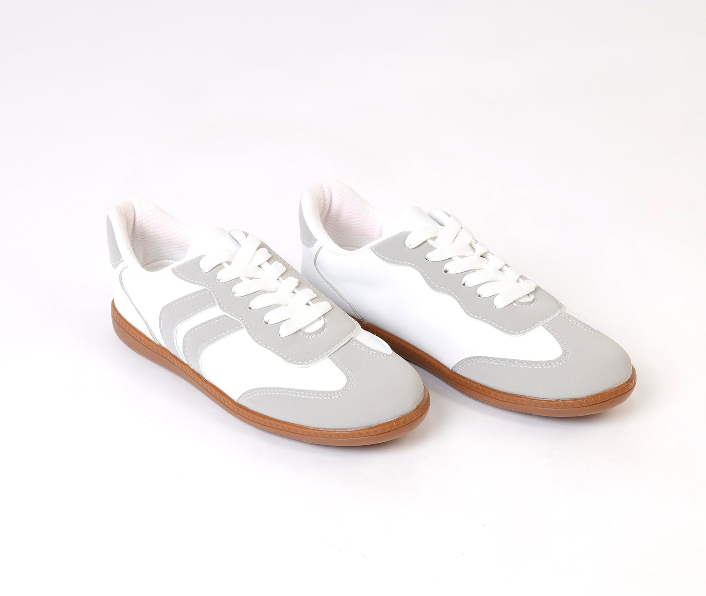 Retro Grey Stripes Sneaker