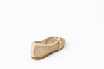 AirBelle Beige Mesh Ballerina - Amza - 37
