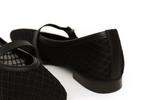 AirBelle Black Mesh Ballerina - Amza - 37