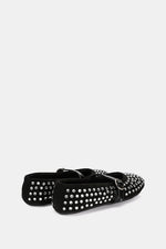 BLACK JEWELED MARY JANE