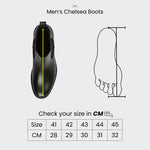 Classic Brown Leather Chelsea Boots - Amza - 41