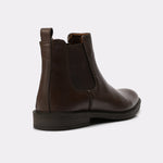 Classic Brown Leather Chelsea Boots - Amza - 41