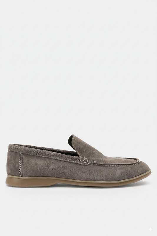 Grey Mariner Classic Loafer - Amza - 41
