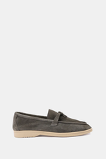 PREMIUM GREY TASSEL LOAFERS