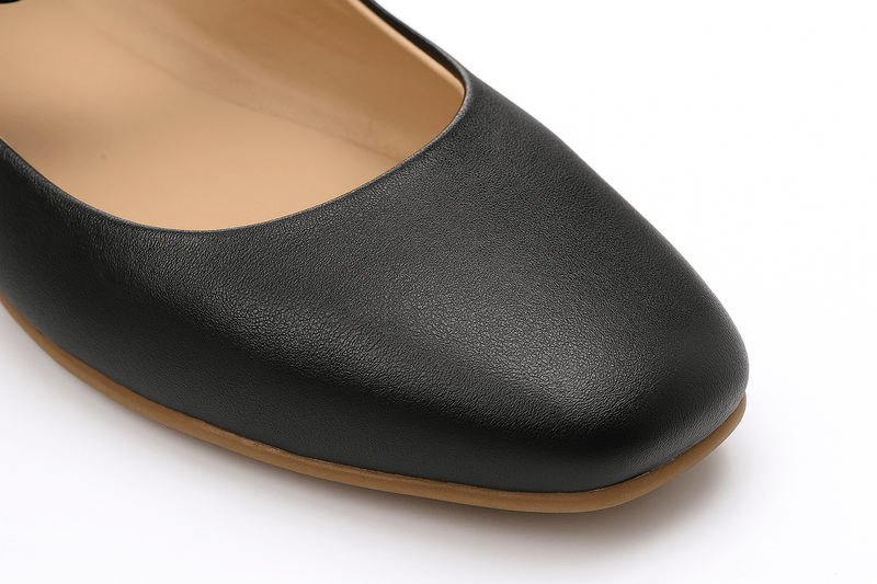 Leather Comfort Black - Amza - 37