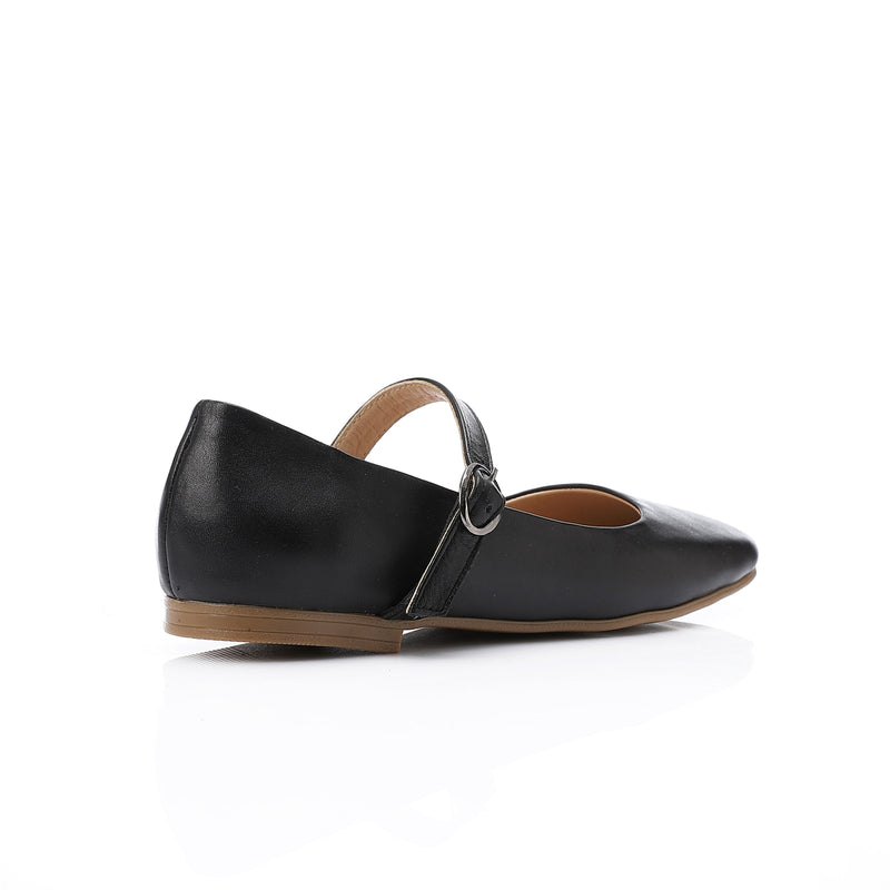 Leather Comfort Black - Amza - 37