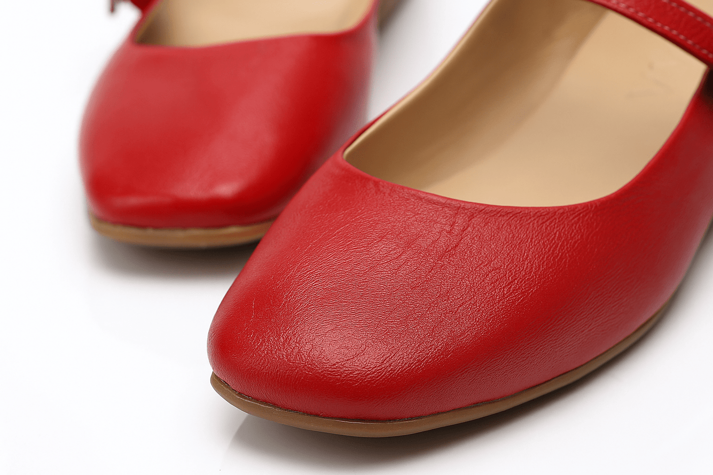 Leather Comfort Red - Amza - 37