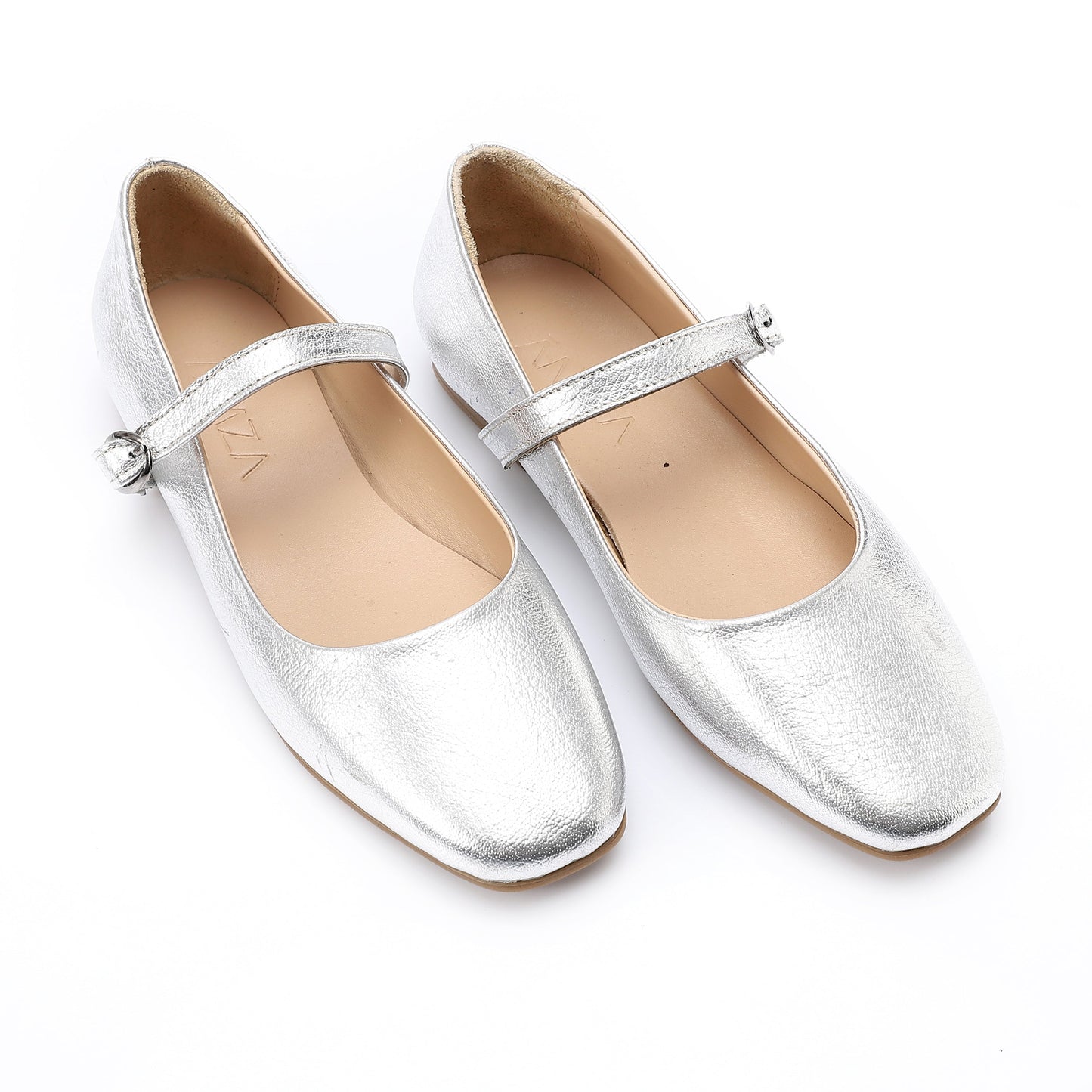 Leather Comfort Silver - Amza - 37