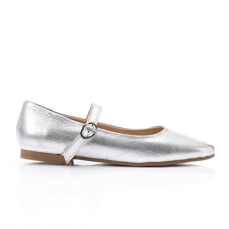 Leather Comfort Silver - Amza - 37