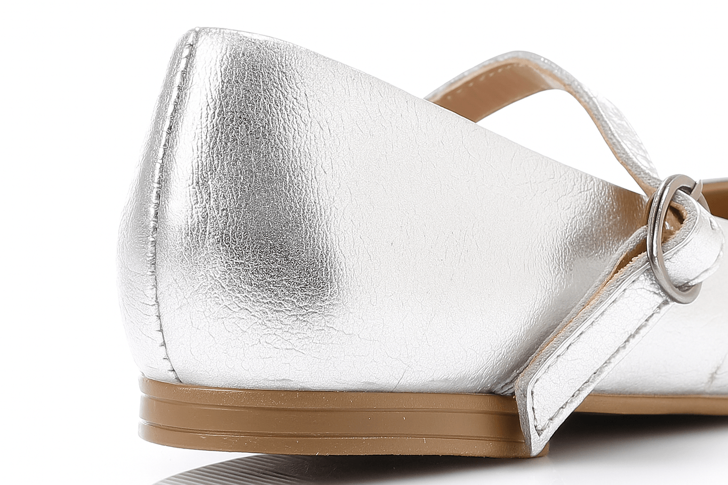 Leather Comfort Silver - Amza - 37