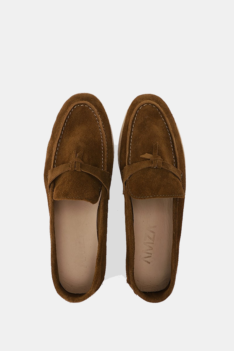PREMIUM LIGHT BROWN TASSEL LOAFERS