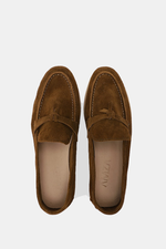 PREMIUM LIGHT BROWN TASSEL LOAFERS