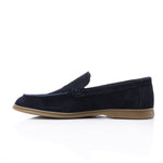 Navy Mariner Classic Loafer - Amza - 41