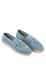 Premium Baby Blue Seaside Loafer - Amza - 37